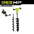 RYOBI HP 18V, 4 in., 6 in., Design senza fili, Bit con 4. 0 Ah Batteria e Caricabatteria, senza spazzole, 4.0 Ah