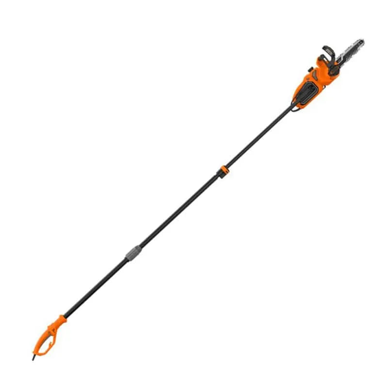 Nero+DECKER, 10, 8 AMP, Corda, 10 pollici, attacco a catena elettrico, attacco a palo, 10 in
