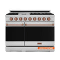 Gamma di gas 6-Burners, Propano liquido, Cucina di convezione, 48 in., Gordon Ramsay Series, Oro
