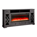 Camino TV Stand, 70 in., 42 in., Legno, marrone