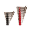 Set di chiavi a testa aperta 46 pezzi, 4 pollici, 32 mm, 1/4, 1-1/4 in.