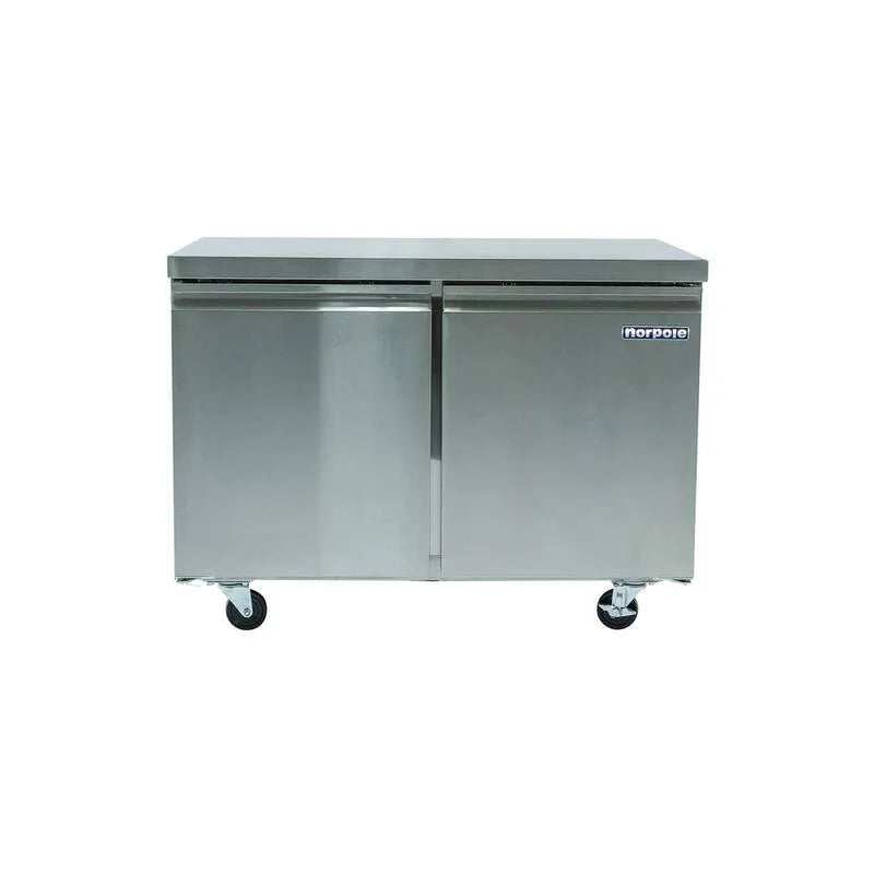 Congelatore verticale 2-Door, 12 cu. ft, Acciaio inossidabile, Design commerciale-classico