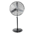 3-velocità, regolabile, 30 pollici. Ventilatore a pedale oscillante regolabile-altezza in nero con testa del ventilatore di inclinazione resistente, 30 pollici.