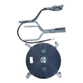 Idropulitrice, Pulitore con Casters, 24, 4000 psi, 8 GPM, 24 in. Pulitore di superficie piatto