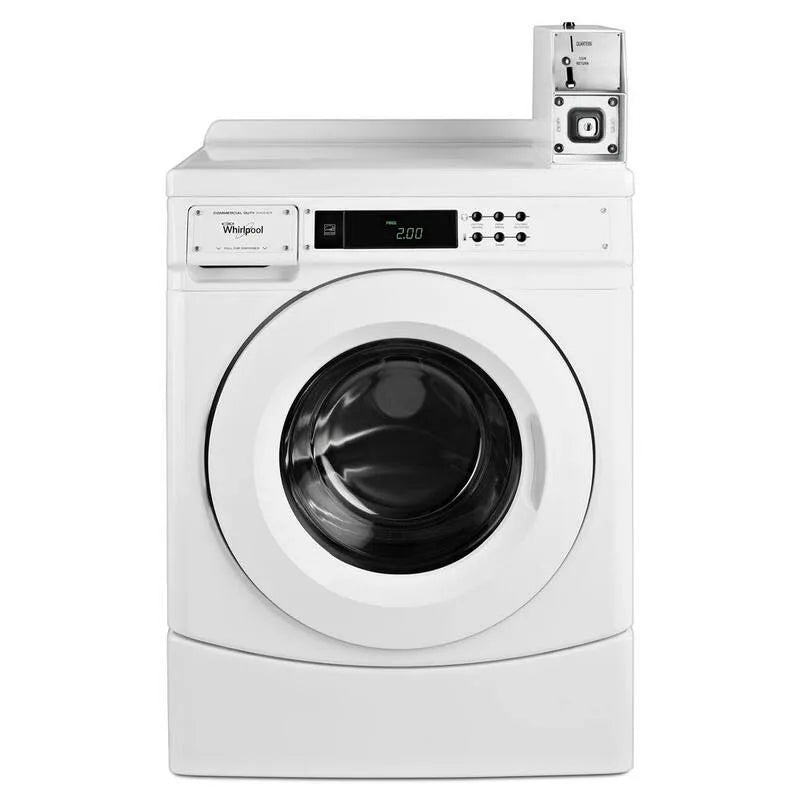 Whirlpool Lavatrice, 3. 1 Cu. ft, Design commerciale-verde, Bianco, 3.1 cu. ft