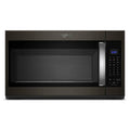 Whirlpool, 1. 9 cu. ft. Over il cucina Microonde in impronte digitali Resistant nero inox, 1.9 cu. ft