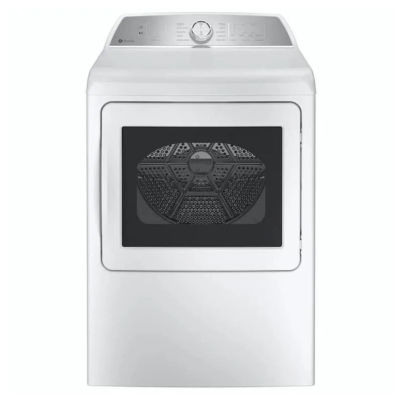 Asciugatrice a gas intelliGEnte profilo GE, 7. 4 cu. ft, ENERGY STAR, Bianco, 7.4 cu.ft