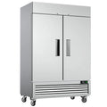 Frigorifero, 54 pollici, 49 piedi, Acciaio inossidabile, Design commerciale, 33°F a 41°F, 54 in, 49 cu. ft
