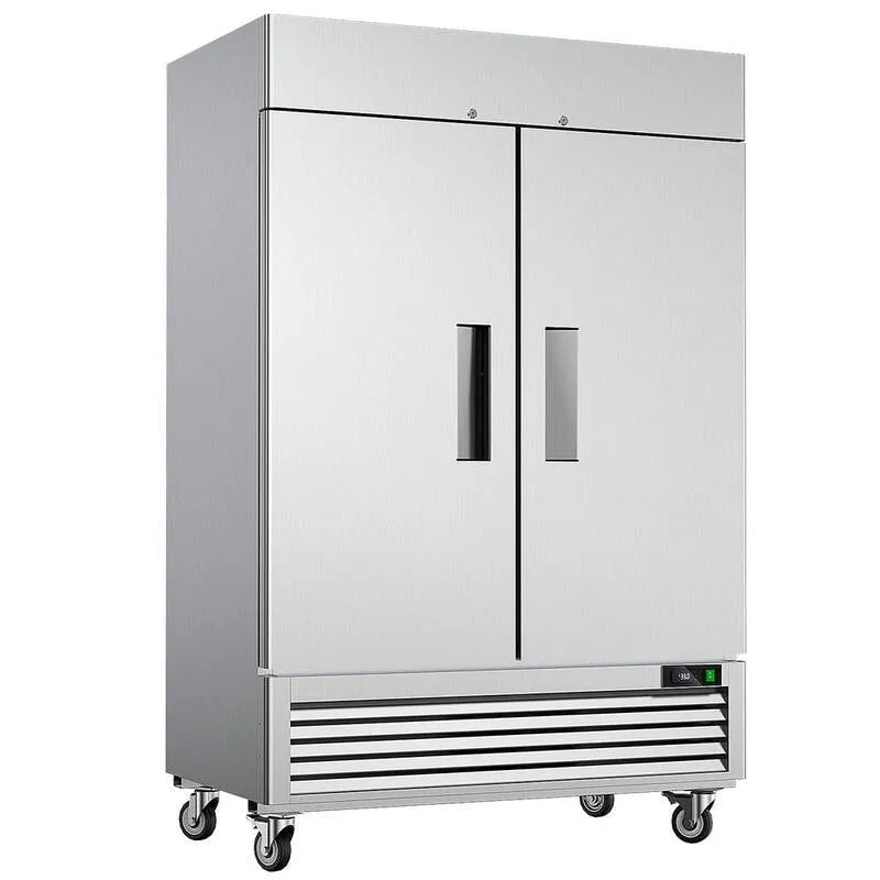 Frigorifero, 54 pollici, 49 piedi, Acciaio inossidabile, Design commerciale, 33°F a 41°F, 54 in, 49 cu. ft