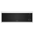 4-velocità Whirlpool Forno a microonde a 4 vie, 30 pollici, 1. 1 cu. ft, Smart Low Profile 1. 1 cu, Bianco, 1.1 cu. ft