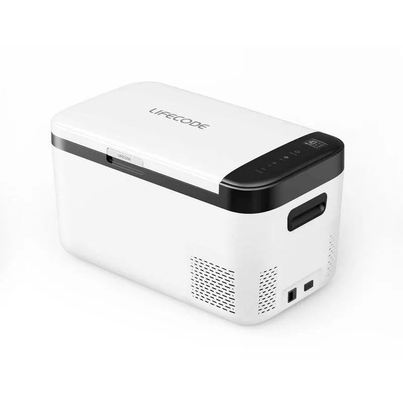 Frigorifero, Design compatto portatile, 0. 88 cu. ft, F-55, da esterno, Bianco, 0.88 cu. ft