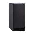 Ice Cube Maker, 50 libbre Nero Undercounter, 50 lbs