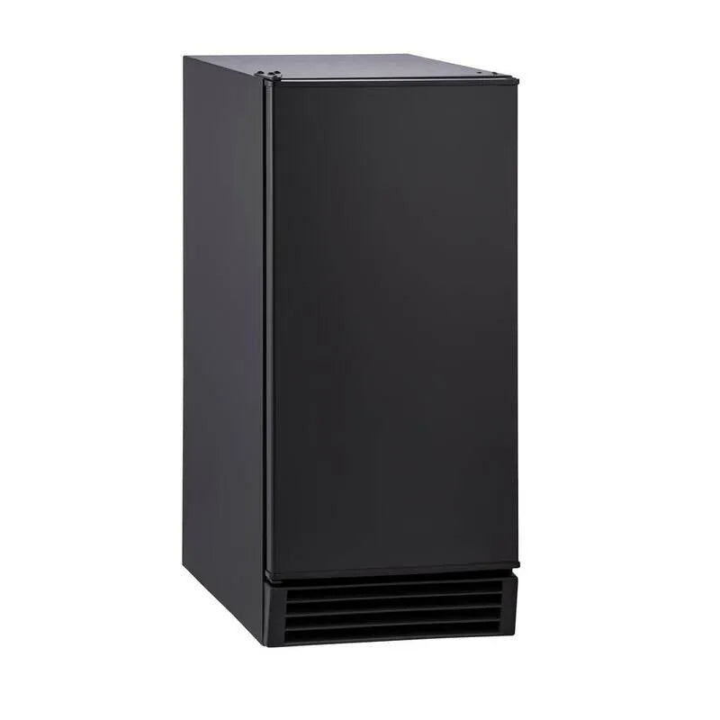 Ice Cube Maker, 50 libbre Nero Undercounter, 50 lbs