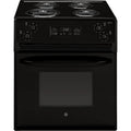 GE Gamma elettrica, Auto-Cancellazione, 27 in., 4 Burner, Nero
