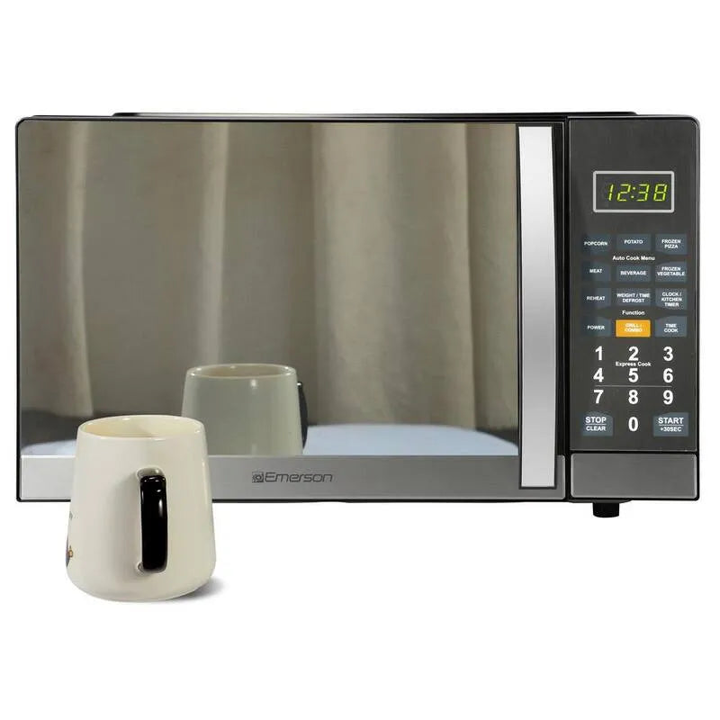 Forno a microonde MWG1191SB, 1. 1 cu. ft, 1100W, Finitura in acciaio inossidabile e specchio, controlli touch, 1.1 cu. ft