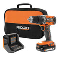 Trapano martello RIDGID, 18V, 1/2 in., 2. 0 Ah, senza cordone, progettazione senza cordone, 2.0 Ah